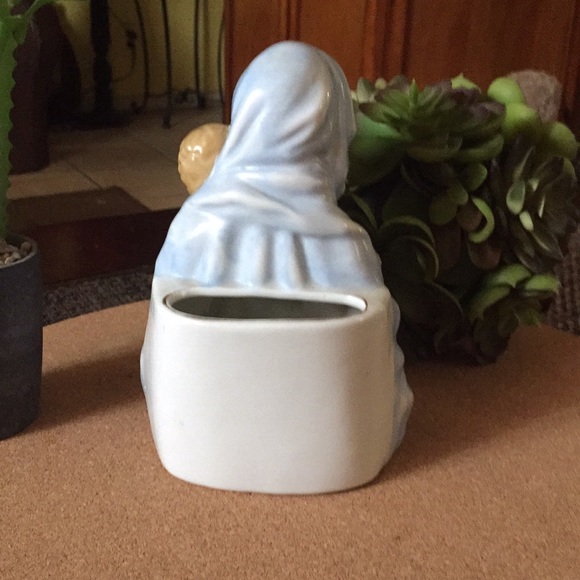 Vintage Virgin Mary & Jesus Planter - Picture 5 of 8